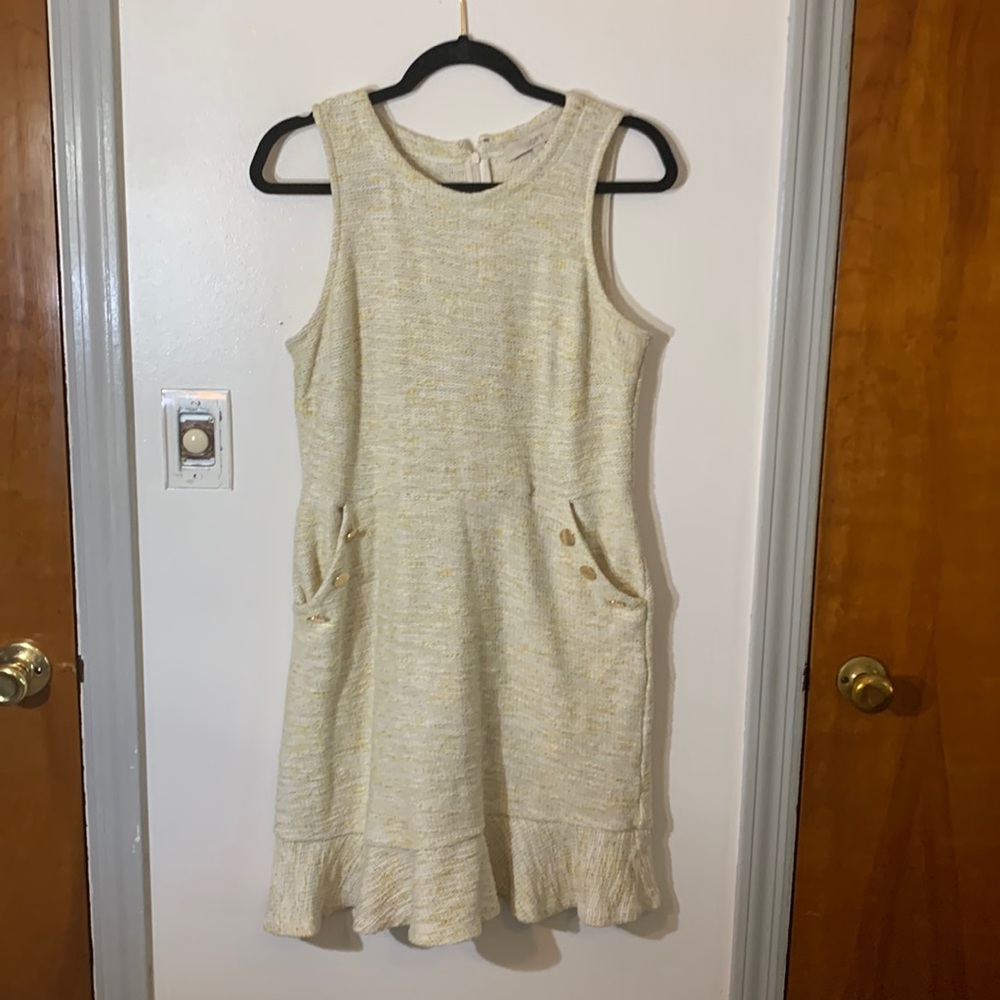LOFT dress size small with pockets